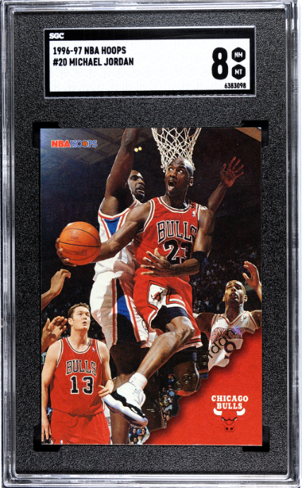 Quality Sports Collectibles 's 1996 Nba Hoops Michael Jordan