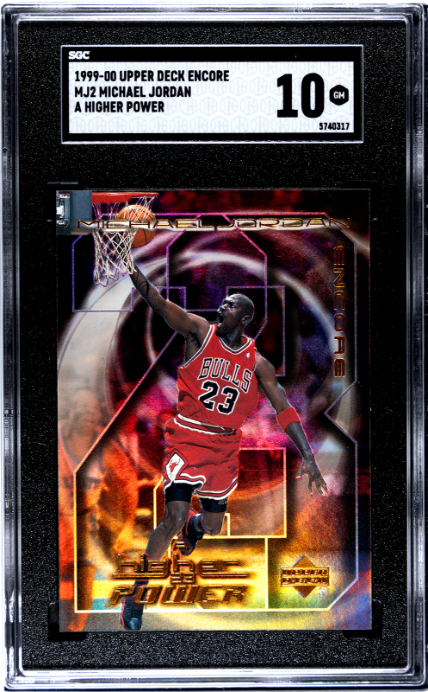 AC Authentics's 1999-00 Upper Deck Encore Michael Jordan A Higher