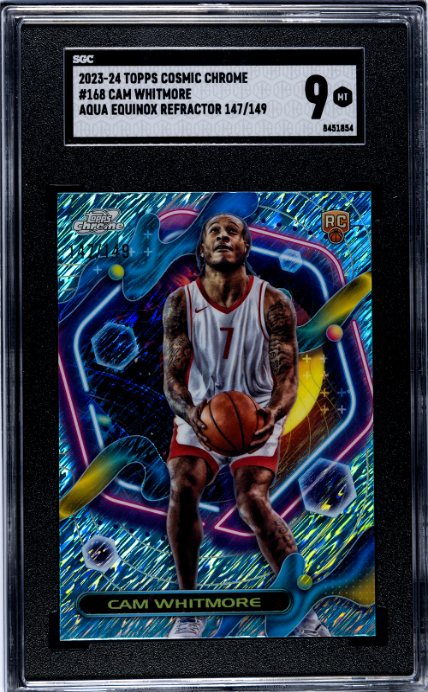 シェンムー コレクションカード Coreyz Cardz's 2023 Topps Cosmic Chrome Cam Whitmore Aqua Equinox
